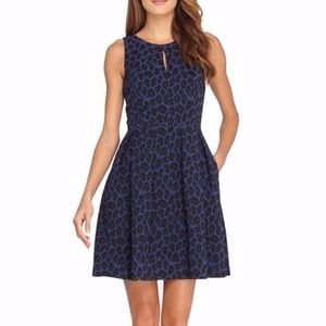 Catherine Malandrino animal print 'Fawn' dress